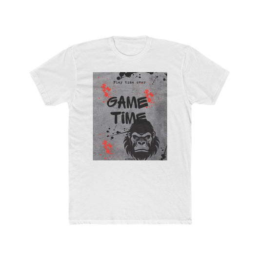 Game Time Unisex Crew Tee | Fun Graphic T-Shirt for Gamers, Casual Wear, Birthday Gift, Party Attire, Everyday Style